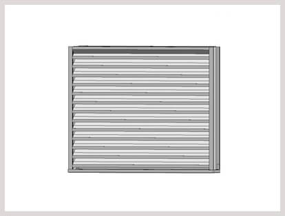 Aluminium Extruded Louver